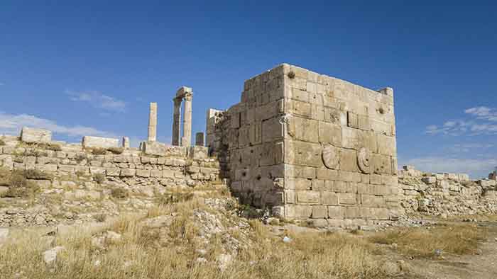 191 - Jordania - Amman - Ciudadela - torre de vigilancia Ayyubid